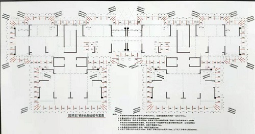 辽宁悬挑梁平面布置图